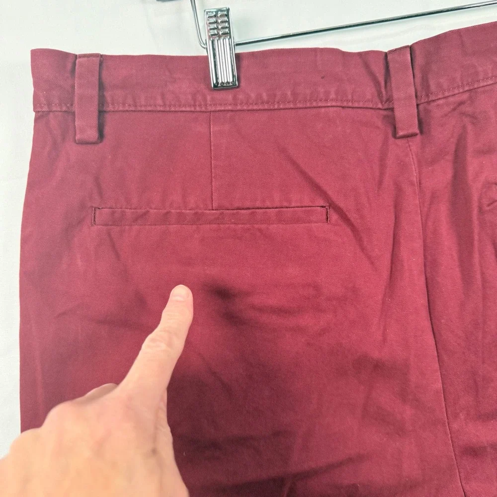 Banana Republic Mens 36 Aiden Short Cotton‎ Slim Chino Summer Preppy Ivy League